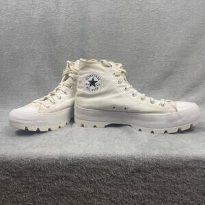 Converse Chuck Taylor All Star Shoes Womens SZ 11 Lugged High Top Sneakers White